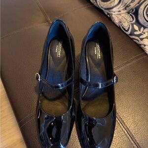 Rockport Women’s Patent Leather Black Mary Jane Shoes
